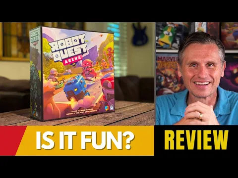 Robot Quest Arena - FUN with a Capital F @WiseWizardGames
