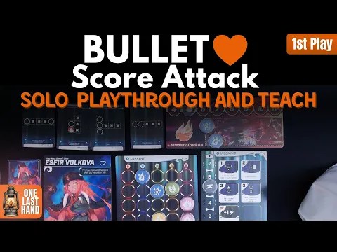 Bullet︎ | How to Play & Score Attack Playthrough |Esfir Volkova | Solo Playthrough | Bullet Heart