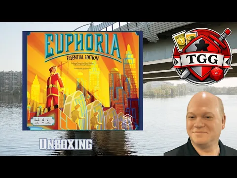 Euphoria Essential Edition Board Game Unboxing | Updated Dystopian Classic!