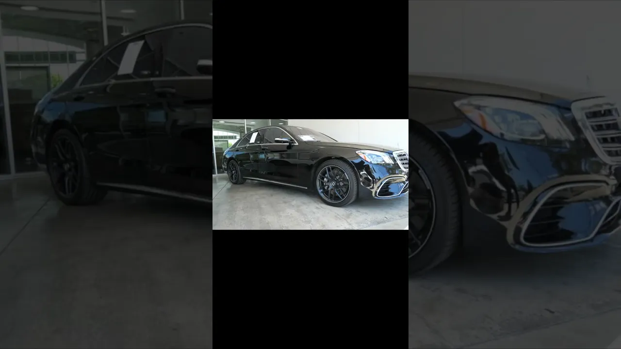 Mercedes AMG S63 Quick Review #shorts