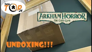 Arkham Horror LCG Edge of the Earth Campaign Expansion Unboxing - Tabletop24