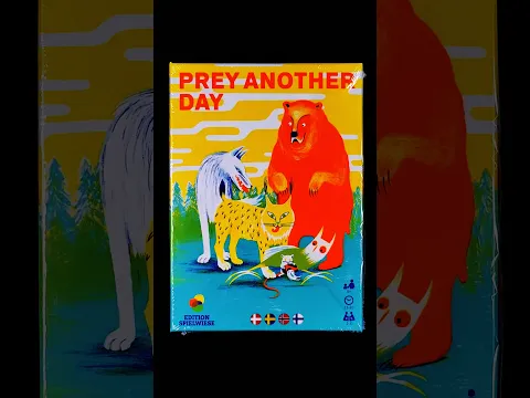 Prey Another Day Un-unboxing #preyanotherday #unboxing #boardgames #wildanimals