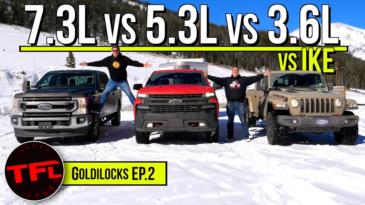 Midsize, Half-ton, and HD Trucks Versus the World's Toughest Towing Test - Only One Truck Kills It!