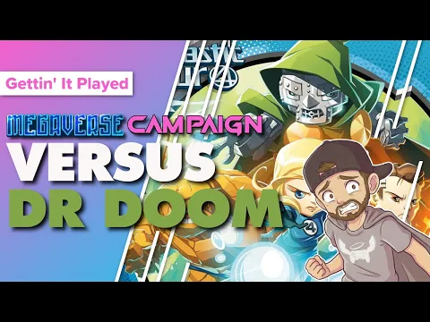 Marvel United Megaverse Campaign vs. Doctor Doom | Game #8 Fantastic Four