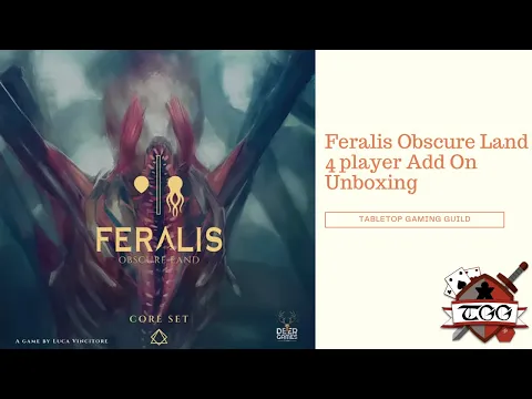 Feralis Obscure Land 4 player Add On Unboxing