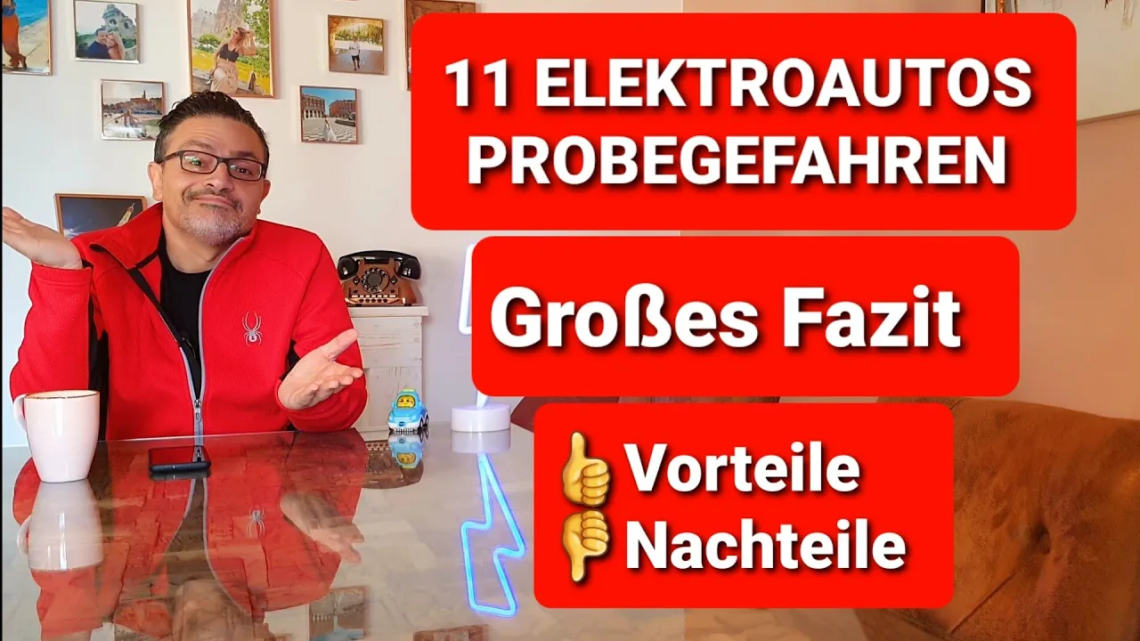 11 Elektroautos probegefahren! Großes Fazit mit Happy End :)