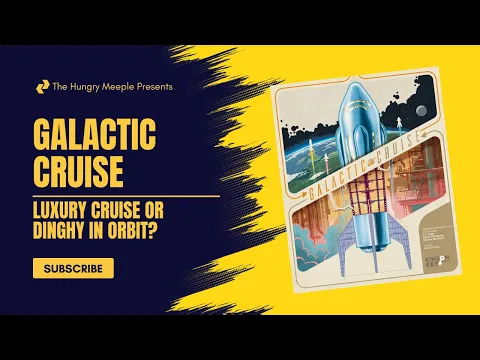 Galactic Cruise | Luxury Space Cruise… or Dinghy in Orbit?