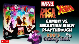 Marvel Dice Throne Missions Solo Playthrough (Gambit vs. Sebastian Shaw)