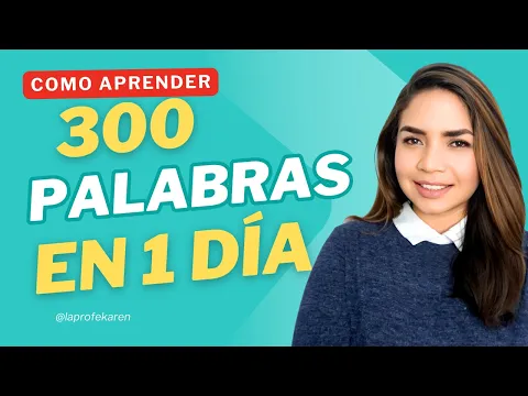MEMORIZA EN UN DÍA 300 PALABRAS EN INGLES COMO MEMORIZAR VOCABULARIO EN
INGLÉS