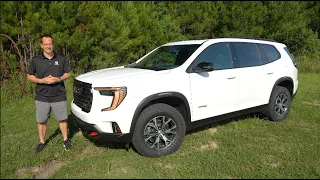 Is the 2024 GMC Acadia AT4 a BETTER midsize SUV than a Honda Pilot Trailsport?