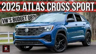 The 2025 Volkswagen Atlas Cross Sport SEL R-Line Is Coupe Style Family SUV With Audi Vibes