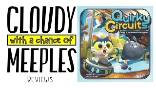 Quirky Circuits: Penny and Gizmos's Snowday Review - Cloudy with a Chance of Meeples