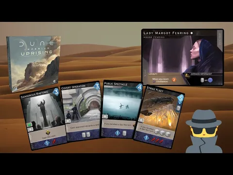 Dune: Imperium – Uprising Design Diary 3: Spies React and Analysis Video | By Cheesable