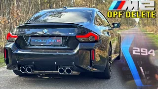 BMW M2 G87 *Single Midpipe* | SOUND 100-200 & TOP SPEED on AUTOBAHN