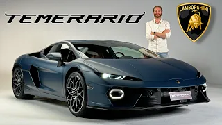 2025 LAMBORGHINI TEMERARIO // WALKAROUND & 10,000RPM EXHAUST SOUND