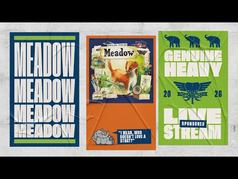 Meadow - 3p Teaching, Play-through & Roundtable Discussion by Heavy Cardboard