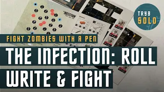 🇬🇧 The Infection: Roll, Write and Fight | how to play and first impressions