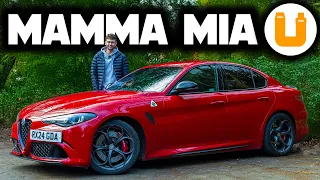 2025 Alfa Romeo Giulia Quadrifoglio Review | Old But Still Gold