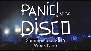 Panic! At The Disco - Summer Tour 2016 (Week 9 Recap)