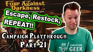 Four Against Darkness, Part 21 (Escape & Restock!)