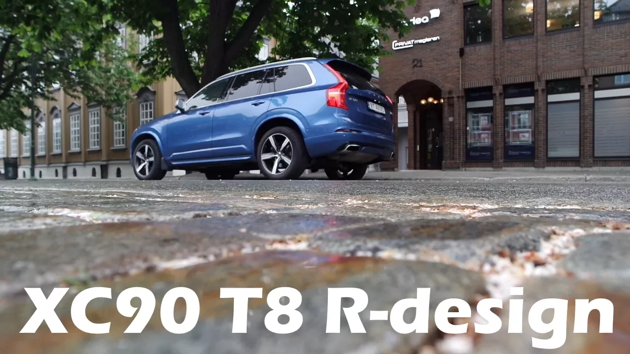 2017 Volvo XC90 T8 R-design : Exterior & Interior Look