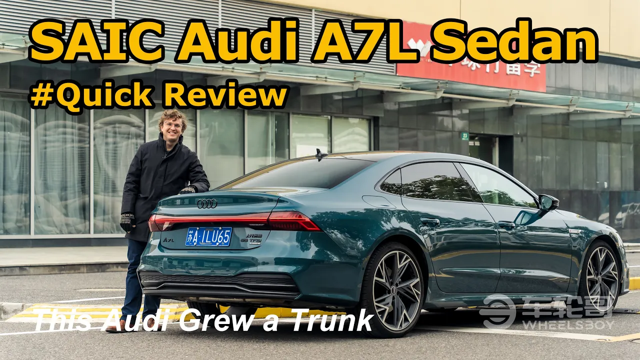The A7L Is The Audi That Grew A Trunk