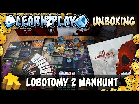 Learn to Play Presents: Lobotomy 2 Manhunt Gamefound unboxing