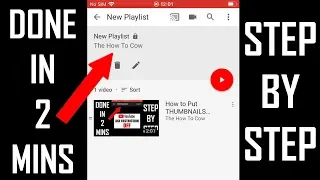 How to Create a Playlist on YouTube on Phone 2020