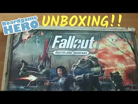 Fallout Wasteland Warfare Starter Set Unboxing