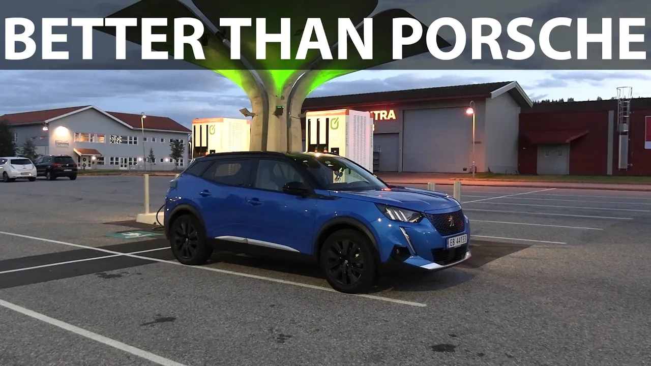 Peugeot e-2008 acceleration and noise test