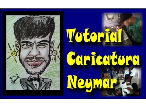 TUTORIAL CARICATURA NEYMAR