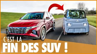 C'EST LA FIN DES SUV 🛑 TOUS EN CITADINE ELECTRIQUE ?