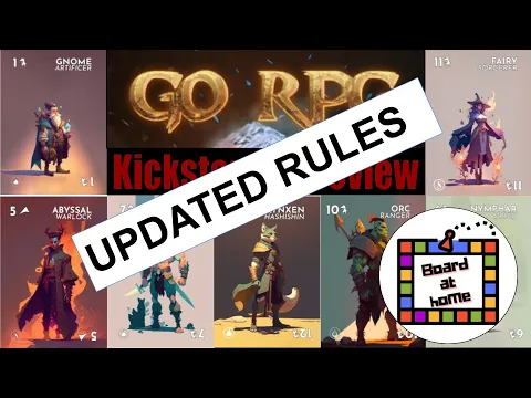 Go RPG Updated Rules Playthrough