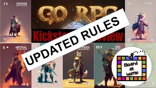 Go RPG Updated Rules Playthrough