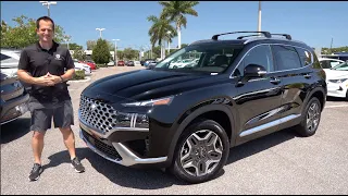 Is the NEW 2021 Hyundai Santa Fe Hybrid a better SUV than a CR-V Hybrid?