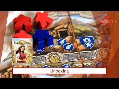 Lions Of Lydia [Board Game] - Unboxing