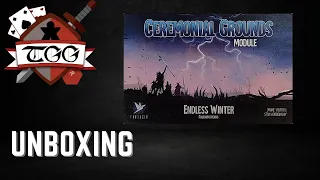 Endless Winter Ceremonial Grounds Module Board Game Unboxing
