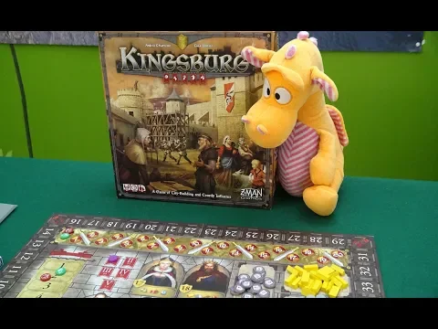 Kingsburg 2nd Edition - Gameplay Runthrough