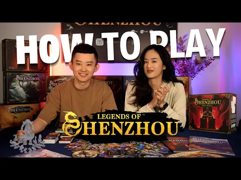 How to play Legends of ShenZhou | Official Video Rulebook | The No.1 Chinese Mythology Board Game