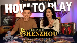 How to play Legends of ShenZhou | Official Video Rulebook | The No.1 Chinese Mythology Board Game