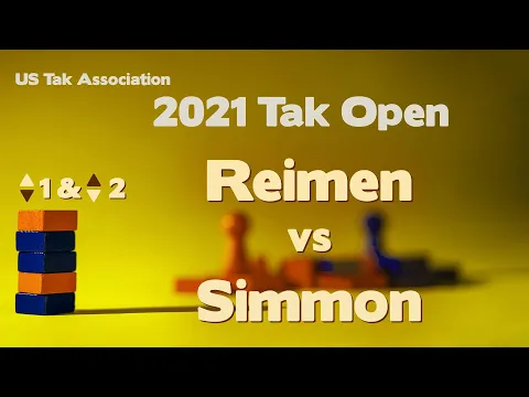 Live Self-Commentary - 2021 Tak Open - Reimen vs Simmon