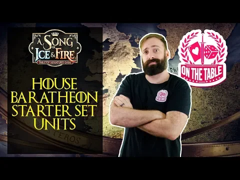 Baratheon Starter Set Units Overview