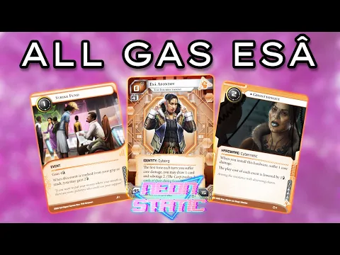 Netrunner - All Gas Esâ - LIVE IRL Games