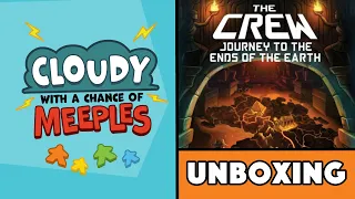 The Crew: Journey to the Ends of the Earth Unboxing - Cloudy with a Chance of Meeples