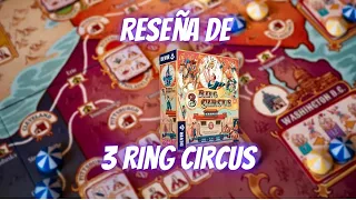 Reseña 3 Ring Circus | Juego de mesa