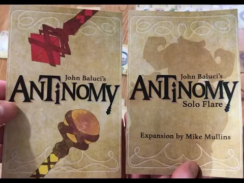 Antinomy Solo Play-though