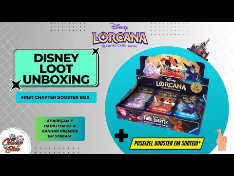 Disney Loot Unboxing - First Chapter booster box c/ prémios