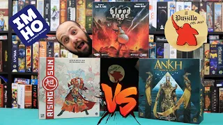 Blood Rage VS Rising Sun VS Ankh - Il Migliore della Trilogia?