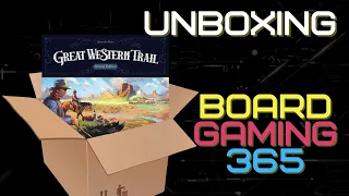 Great Western Trail (Second Edition) - Unboxing - Board Gaming 365