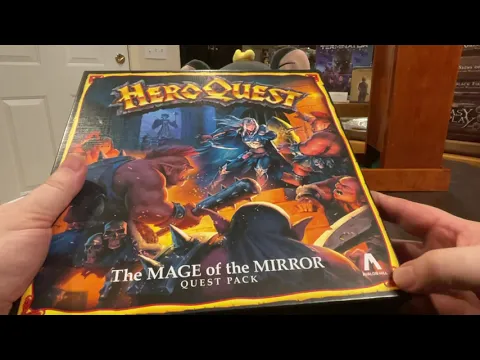 Unboxing HeroQuest - The Mage of the Mirror Quest Pack